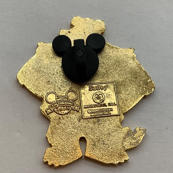 Vintage Disney Parks Pin Trading Pixar Monsters Inc. Sulley 2003 Lapel Pin - Picture 6 of 9